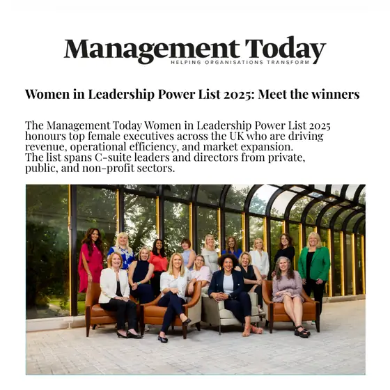 Management Today: Women in Leadership Power List 2025