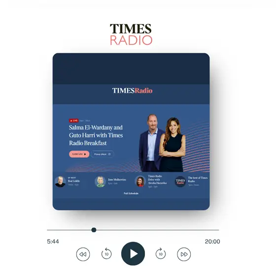 Times Radio: Times Radio Breakfast